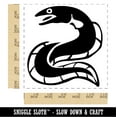 thumbnail image 2 of Eel Conger Long Fish Self-Inking Rubber Stamp Ink Stamper - Red Ink - Large 1-1/2 Inch, 2 of 7