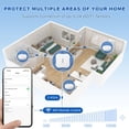 thumbnail image 3 of Detectores de fugas de agua RUIKORING WiFi, paquete de 5 con alarma de 120 dB, 3 of 7