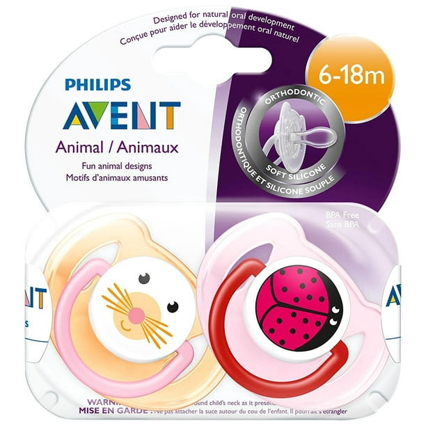 EPHILIPS AVENT SOOTHER ANIMAL 618G Walmart.ca
