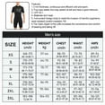 thumbnail image 4 of Greeniant Traje de buceo de 2 mm Alta eficiencia A prueba de frío Buena elasticidad Trajes de baño de estilo de manga corta Traje de neopreno de Deportes acuáticos Hombres Negro L Greeniant OD020693-03, 4 of 6