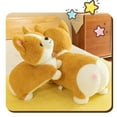 thumbnail image 5 of Gallickan Corgi Plush Stuffed Animal, Dog Stuffed Animals Plush Toys Gifts for Home Party Decorations for Toddler Kids 3 4 5 6 7 8 Years Old, A, 5 of 8