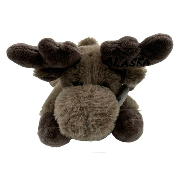 Alaskagift Ak Moose Laying Plush 8" Long