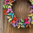 thumbnail image 6 of Hxlamzoo Spring and Summer Wreath - Summer Door Wreaths for Front Door, Spring Door Wreath Simulated Garland Spring Decoration Hotel Restaurant, 6 of 7