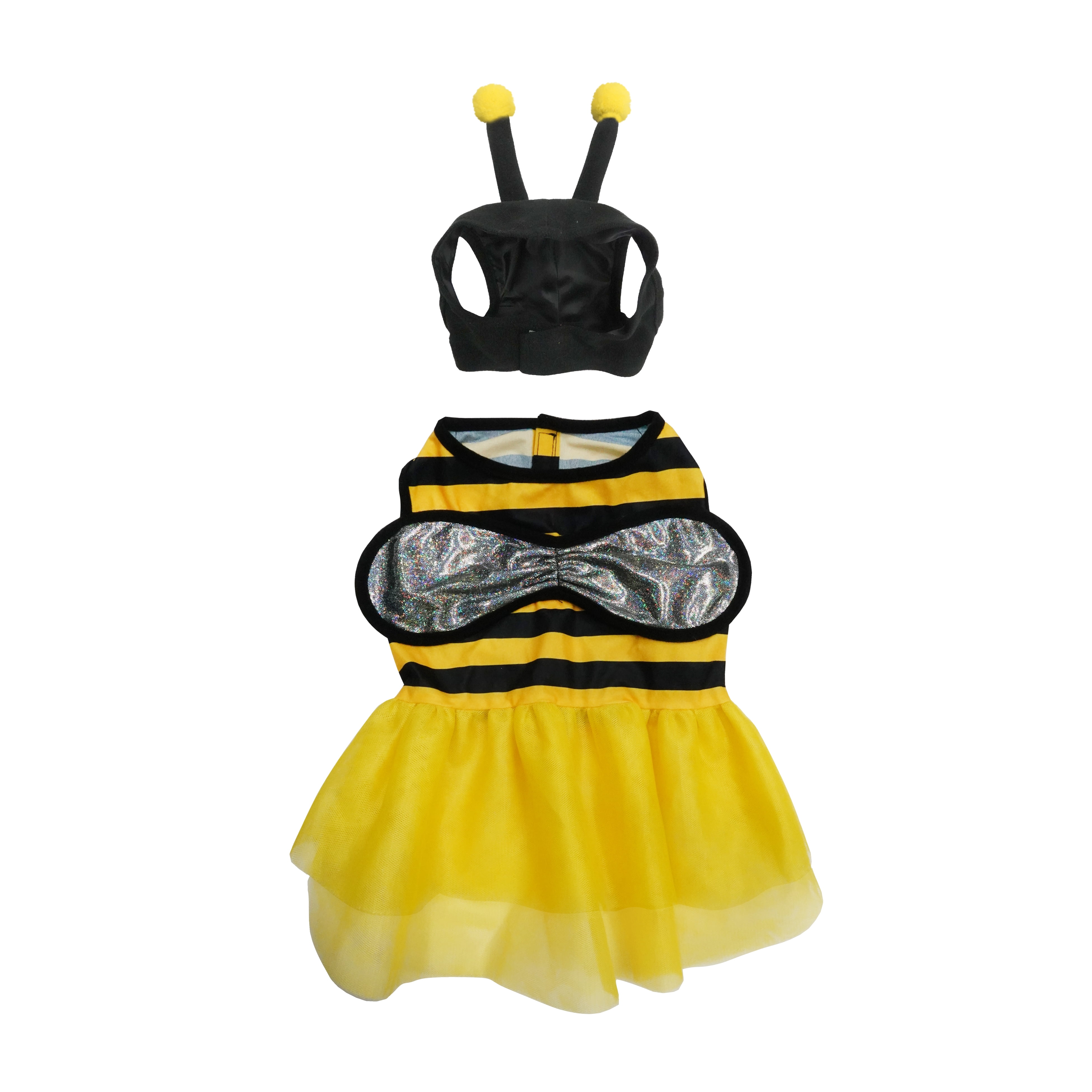 Best Furry Friends Costume for Dogs or Cats, Bumblebee, Medium