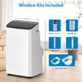 thumbnail image 2 of MemoryField 12000 Btu Portable Air Conditioners, 3-In-1 Ac Unit, Portable Ac with Remote Control, Cool Up to 550 Sq.Ft Ac Units for Rooms, 2 of 12