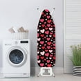 thumbnail image 3 of HELLHERO Hearts Pattern Ironing Board Cover, 15x54 Inches Polyester - Iron Table Cover for Sewing Room, Design Studio, Hobby Space, 3 of 5