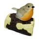 thumbnail image 2 of Estatua de pájaro, figura de pájaro de simulación, colección artesanal, adorno de pájaro LED pájaro marrón, 2 of 9