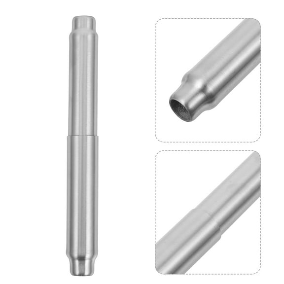 unbranded Stainless Steel Tissue Box Paper Towel Holder Toilet Paper Roller Replacement Stainless Steel Silver