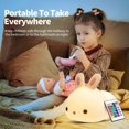 thumbnail image 5 of Luz de noche para bebé, lámpara de noche, luz de noche recargable para niños, luz de noche de conejo Baby Miffy, luz de noche LED eléctrica para niñas, niños y adultos, lámpara táctil,, 5 of 5