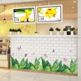 thumbnail image 2 of Tropical Leaves Pattern Wall Sticker Modern Art Decal for Kids Rooms Living Room Home Decor, 2 of 8