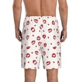 thumbnail image 4 of Lsque Lips Kiss Mens Sleep Pajama Shorts,Short Pajama Pants, Cotton Ultra-Soft Knit-Medium, 4 of 9