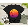 thumbnail image 2 of Black Crow Bird Silhouette At Sunset Wildlife Nature Animal T-shirt Crow Lover Gift Shirt For Men Women Kids Crow Themed Graphic Tshirt, 2 of 8