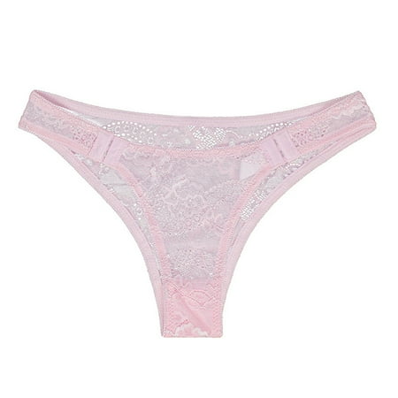 

NECHOLOGY Women s New Lace Briefs Multi Size Multicolor Double Comfortable Underwear Lane Underwear Underpants Pink Medium
