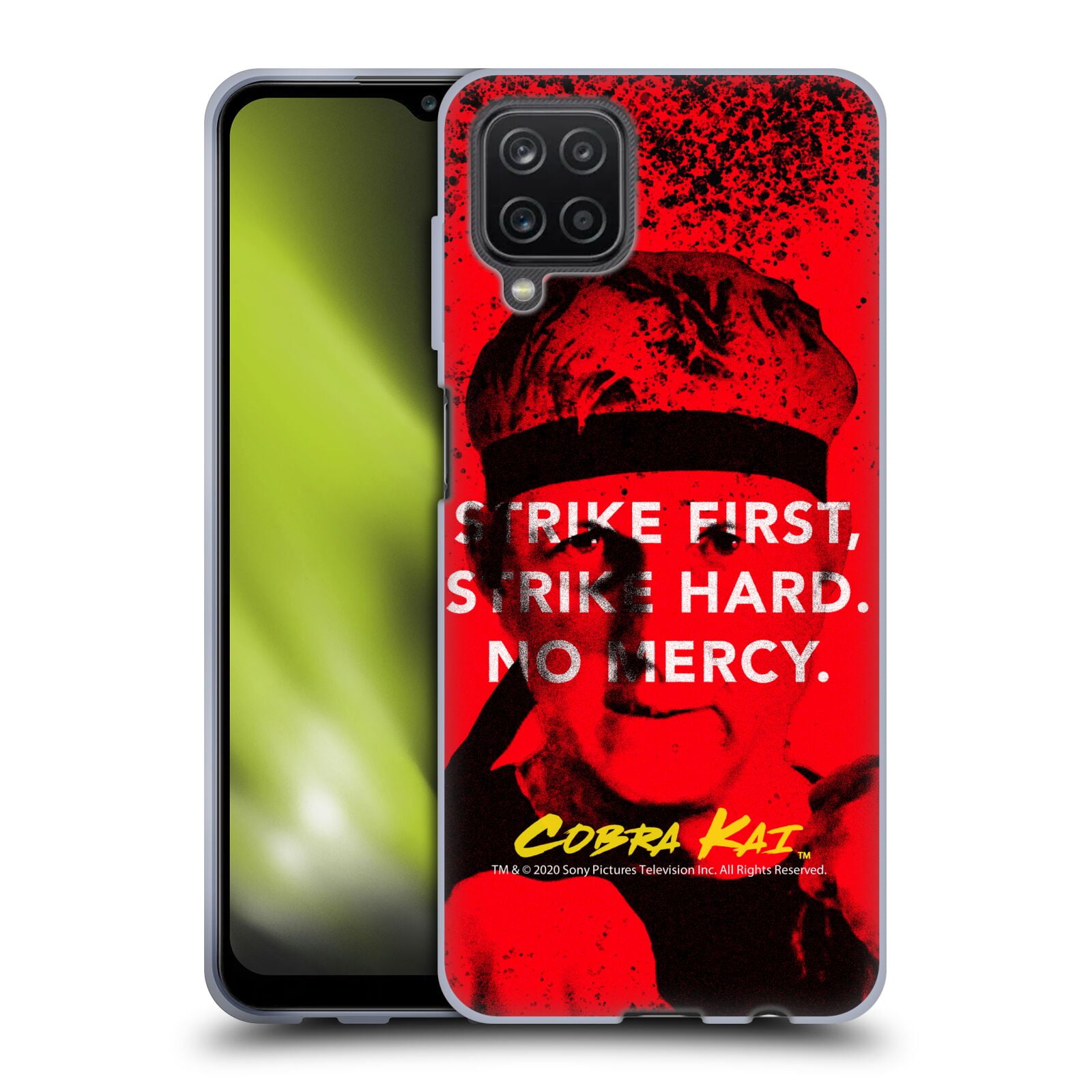 Case Designs Officially Licensed Cobra Kai Composed Art John Lawrence Strike Soft Gel Case Compatible with Samsung Galaxy A12 (2020) - Walmart.com