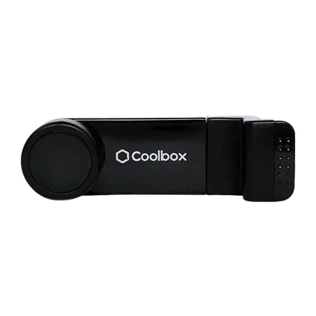 Soporte de celular para auto Coolbox GMobile, negro