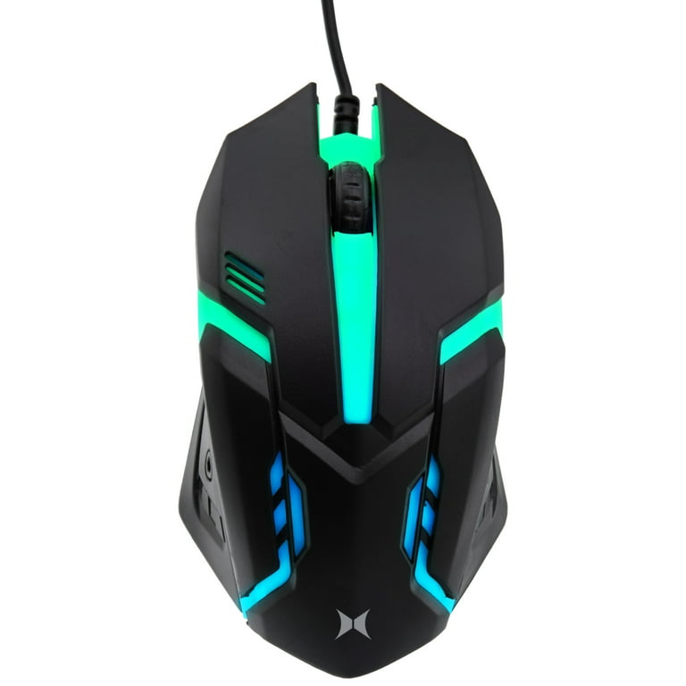 Xtreme Multicolor LED Gaming Mouse, Color Fade Lighting