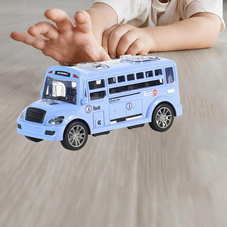 Blue school bus toy new arrivals