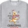 thumbnail image 3 of Disney Winnie The Pooh - Full of Christmas Cheer - Men's Crew Neck Fleece Pullover, 3 of 5