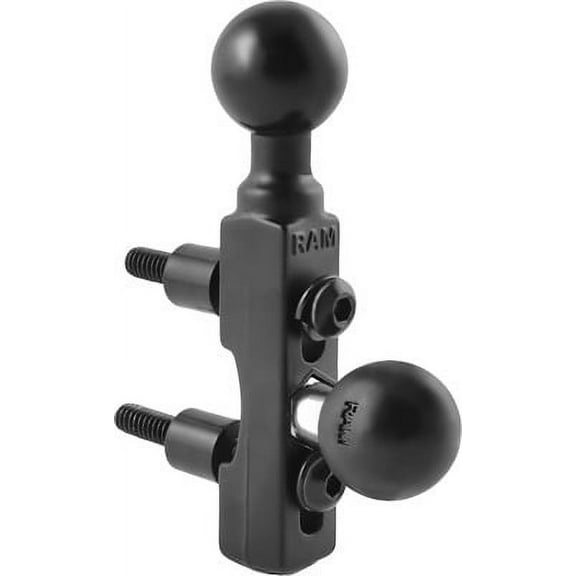 RAM Mount Motorcycle Brake/Clutch Reservoir Base w/2 1" Balls