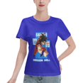thumbnail image 1 of T-Shirt Basique à Manches Courtes pour Femmes Super Saiyan 04, 1 of 6
