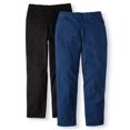 thumbnail image 2 of JMS Just My Size by Hanes Women's Plus Size 2-Pocket Stretch Pull-On Pants, 2-Pack, Also in Petite, 2 of 6