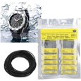 thumbnail image 4 of HELIAHOO ORing Watch Gasket, Rubber Material Watch Back Cover Rubber O Rings Assortment Kit for Car Auto Vehicle Repair for Automotive(0.8 a pack of five hundred roots) UA2459-993, 4 of 9