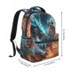 thumbnail image 2 of Easygdp Blue Dragon And White Tiger Mochila Ergonómica Versátil para Laptop - Múltiples Bolsillos, Correas Ajustables, Unisex para Escuela, Viajes y Actividades al Aire Libre-One Size, 2 of 5
