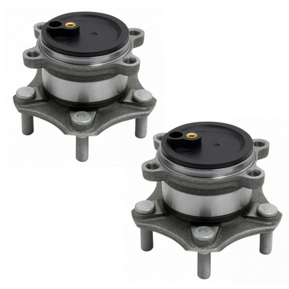 TRQ Rear Wheel Bearing & Hub Assembly Pair LH RH Sides for Mexico Built Mazda 3 BHA52156