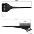 thumbnail image 2 of Dyeing Brush Set 2 Pieces Hair Coloring Brush Comb Hair Dye Brushes Bleach Dye Applicator Tools for Hair Salon, 2 of 5