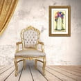thumbnail image 3 of Shamp, Cindy 10x14 Gold Ornate Wood Framed with Double Matting Museum Art Print Titled - Abstract Flowers II, 3 of 4