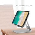 thumbnail image 3 of Desktop Adjustable Tablet PC Phone Stand Universal Aluminum Alloy Mobile Phone Bracket with Rubber Non Slip Mat,Computer Desk, 3 of 5