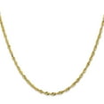 thumbnail image 4 of FJC Finejewelers 10 kt Yellow Gold 2.50mm Extra-Light Bright Cut Rope Chain 22 Inches x 2.5 mm, 4 of 8