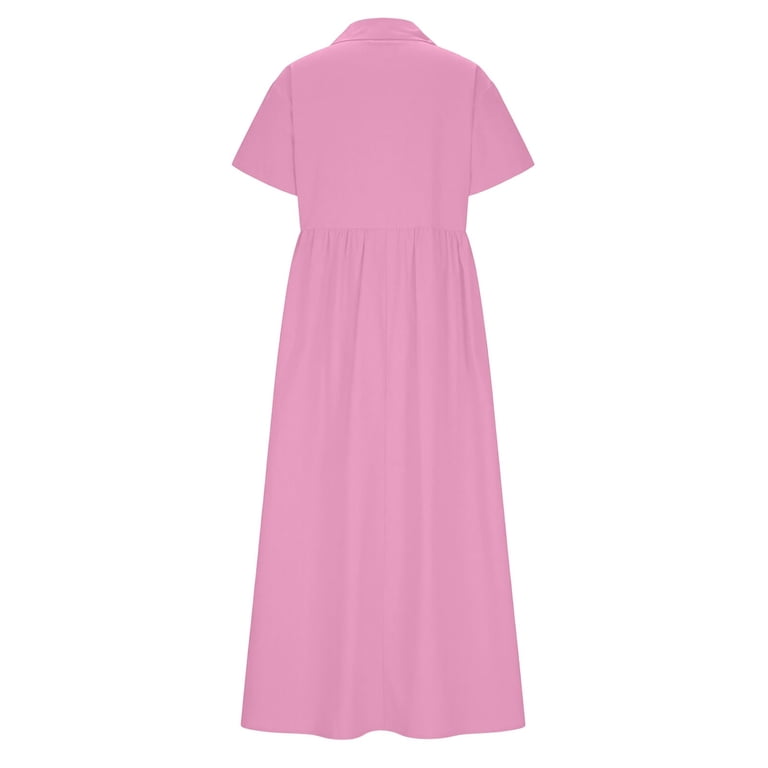green emerald velvet dress Princess in Pink Pleated Maxi Dress Pink / M main image 0