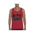 thumbnail image 1 of MmF - Men's Tank Top for Men, up to Men Size 3XL - Eat Sleep Hockey, 1 of 5