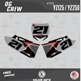 thumbnail image 3 of Kalair GFX Graphics Kit for Yamaha YZ250 (2015-2021) Ogcrew Series, 3 of 5