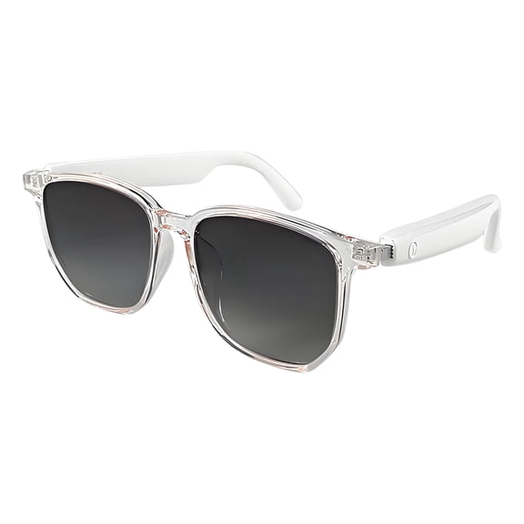 GJX Bluetooth Glasses,AI Real-Time Translation Smart Glasses,UV Protection AI Glasses,Sun Glasses with Music Playback and Call for Driving and Cycling