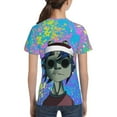 thumbnail image 5 of Gorillaz Noodle Anime Teen T-Shirt Crewneck Short Sleeve Double-Sided Print Summer Tee Shirts Top For Youth Boys Girls Children X-Small, 5 of 7