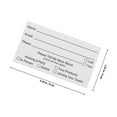 thumbnail image 2 of Minkissy 100Pcs Multi Color Paper Raffle Cards Blank Ballot Cards for Festivals Lotteries Auctions Participants, 2 of 5