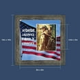 thumbnail image 2 of A Soldiers Honor, Military Gift, American Picture Frame,6340BW, 2 of 6