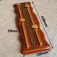 thumbnail image 3 of Billiards Scoreboard Wooden Billiard Scorer High Density 2-Track Scoreboard Reusable Sport Scorekeeper Snooker Score Board Venue Entertainment Equipment, 3 of 8