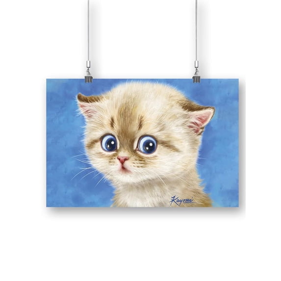 Adorable Kitten Poster - Kayomi Harai Designs,