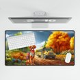 thumbnail image 4 of Goodbye Summer Vizsla Hello Fall Time for School Desk Mat Full Keyboard Mouse Pad Vizslas Dog Lover Gifts Idea Large Mousepad - 02014, 4 of 5