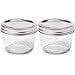 thumbnail image 2 of Kerr Wide Mouth Half-Pint Glass Mason Jars 8-Ounces with Lids and Bands (2 Jar-Pack), 2 of 5
