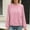Pink, variant on Waffle Sweatshirts for Womens Merry Christmas Loose Crewneck Long Sleeve Shirts Christmas Tree Printed Sweaters Casual Fashion Xmas Holiday Party Pullover Tops