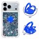 thumbnail image 2 of Compatible For iPhone 17 Pro Max TPU Case with Kickstand Quicksand Shockproof Cover, 2 of 5