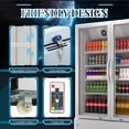 thumbnail image 5 of Chingoo 38'' Commercial Beverage Refrigerator with Glass Door, 17 Cu.ft Commercial Display Fridge with Adjustable Shelves Silver, 5 of 9