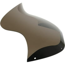 Memphis Shades MEP Smoke Windshield (Spoiler Replacement For Oem Fairings Shield Fltr Road Glide 10") Smoke 10 Inches