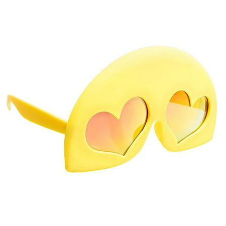 Party Costumes - Sun-Staches - Emoji Heart Eyes Kids Lil' Cosplay