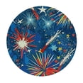 thumbnail image 4 of WYYP   Patriotic Tablecloth Roll 4th of July Firework Disposable Tablecloth Roll Americana Red White Blue Table Cover for Independence Day Party Decorations Supplies 42-46, 4 of 8
