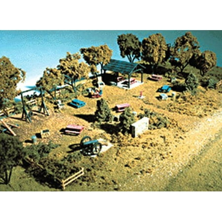 - Woodland Scenics HO Scale Scene Kits (Unpainted Metal Castings) Memorial Park